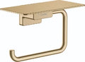 Hansgrohe AddStoris porte-rouleau avec tablette bronze brossé