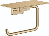 Hansgrohe AddStoris porte-rouleau avec tablette bronze brossé