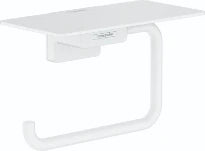 Hansgrohe AddStoris porte-rouleau avec tablette blanc mat