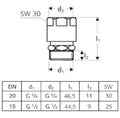 SCHELL Aérateur 1/2", chromé