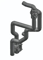Remeha Kit isolation vanne 3 voies