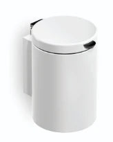 Normbau Poubelle murale, 225 x 250 x Ø 170 mm, 3 l, Blanc 019