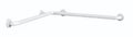 Normbau Nylon Care Main courante de maintien, 767 x 767 mm, Blanc 019