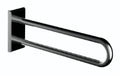 Normbau Inox Care Barre d'appui murale vario 2051010, amovible, L = 600 mm, avec platine de fixation, Inox 009