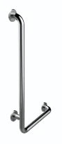 Normbau Inox Care Poignée de maintien coudée 2054030, 400 x 750 mm, 90°, gauche, Inox 009