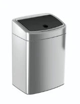 Normbau Inox Care Poubelle murale 2070500, 272 x 220 x 400 mm, 10l, Inox 009