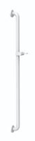 Normbau Nylon Care Barre avec support de douchette, a = 600 mm, Antibac, Blanc 019