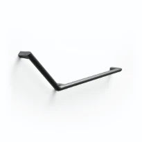 Normbau Cavere Care Poignée de maintien, 650 x 316 mm, 135°, à droite, Noir carbone 091