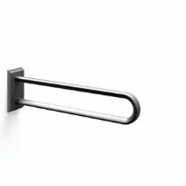 Normbau Cavere Barre d'appui murale vario 7467020, amovible, L = 725 mm, avec platine de fixation, Noir carbone 091
