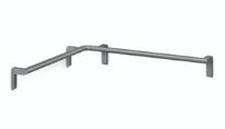 Normbau Cavere Main courante de maintien 7484075, 750 x 750 mm, Cavere® anthracite métallisé 095