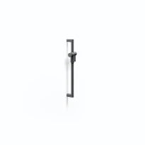 Normbau Cavere Barre avec support de douchette 7488060, a = 600 mm, Cavere® Blanc satiné 092