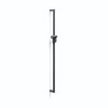 Normbau Cavere Barre avec support de douchette 7488119, a = 1190 mm, Cavere® anthracite métallisé 095