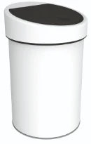Normbau Cavere Poubelle murale 7500499, 170 x 280 x 185mm, Ø 182 mm, Cavere® Blanc satiné 092