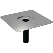 Geberit Pluvia aansluitelement pour pare-vapeur CrNi 56 mm
