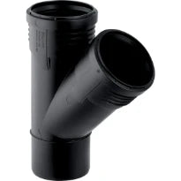 Geberit Silent-PP té réduit 45° MFF 40 x 32 x 40 mm