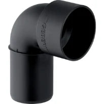Geberit Silent-PP courbe d'évacuation 90° 32 x 46 mm