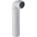 Geberit aansluitbocht 90° schroefkoppeling reductie 50 mm  x  40 mm alpenwit
