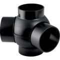 EMBRANCHEMENT BOULE GEBERIT 90 MM X 90 MM noir pe 88,5/135degr 2 raccordements