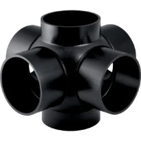 Geberit PE kogel T-stuk 4-dlg 88 5°/90° 160 mm