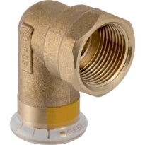 Geberit Mapress cuivre gaz courbe 90° FF 22 x 3/4 mm