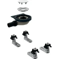 SET D'ECOULEMENT GEBERIT SETAPLANO 40 incl 6 pieds