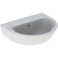 Geberit Renova lavabo 550 x 450 mm - blanc - sans trou de robinet - avec trop-plein