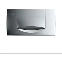 Geberit 200F afdekplaat voor sanbloc/systemfix chroom