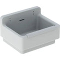 Geberit 300 Basic déversoir 460 x 365 mm avec trop-plein et pare-choc - blanc