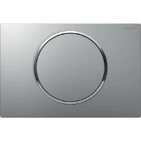 Geberit Sigma10 plaque de commande easy-to-clean coating matchromé laqué/chromé brillant plastique 1 touche