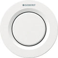 Geberit Type 01 bediening op afstand pneumatisch 1spoeling inbouwdrukker alpenwit