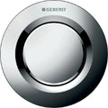 BOUTON POUSSOIR GEBERIT 01 chromé synthetique bouton pneumatique à encastreir