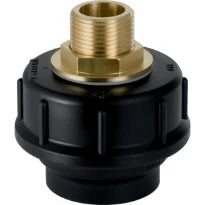 Geberit PE koppeling PE x bu.dr 50 mm - 3/4"M