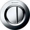 Geberit Type 01 bediening op afstand pneumatisch inbouwdrukker chroom