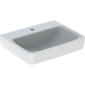 Geberit Renova Plan lavabo 550 x 440 mm - blanc - avec trou de robinet - sans trop-plein
