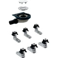 SET D'ECOULEMENT GEBERIT SETAPLANO 40 incl 6 pieds