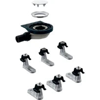 SET D'ECOULEMENT GEBERIT SETAPLANO 40 incl 6 pieds
