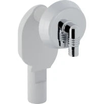 Geberit Uniflex siphon encastré pour machine à laver avec rosace murale blanc