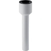 Geberit aansluitstuk met dichting 40 mm d1=50 mm alpenwit