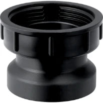 RACCORD UNION GEBERIT 6/4 X 40 MM noir pe avec ecrou et joint