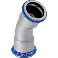 Geberit Mapress RVS bocht 30° FF 88,9 x 88,9 mm
