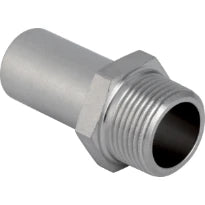 Geberit Mapress RVS inschuif puntstuk MM 35 x 5/4 M