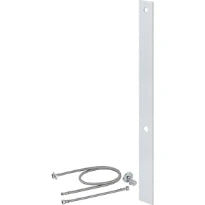 Geberit Monolith ombouwset wc-zitting Aquaclean 114  cm geborsteld aluminium