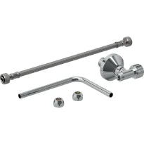 Geberit AP128 set de raccordement à l'eau latéral ou à l'arrière au milieu pour réservoir de chasse apparent AP128