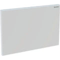 PLAQUE DE COMMANDE GEBERIT SIGMA chromé mat synthetique frontal sans bouton pour reservoir a encastrer