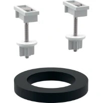 Geberit AP117 bevestigingsset te plaatsen op de wc-pot opbouwspoelreservoir AP117