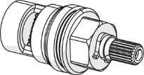 Hansa mécanisme, 1/2", 180°