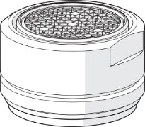 HANSA Mousseur, M24x1, 6 l/min Chroom