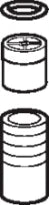 Hansa clapet anti-retour, M16 x 1 / M14 x 1