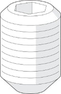 Hansa vis, M6 x 9,5