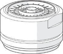 HANSA Mousseur, M24x1, Low pressure Chroom